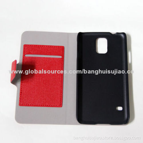 Leather Case for Samsung Galaxy S5, New Coat, Various Colors Available